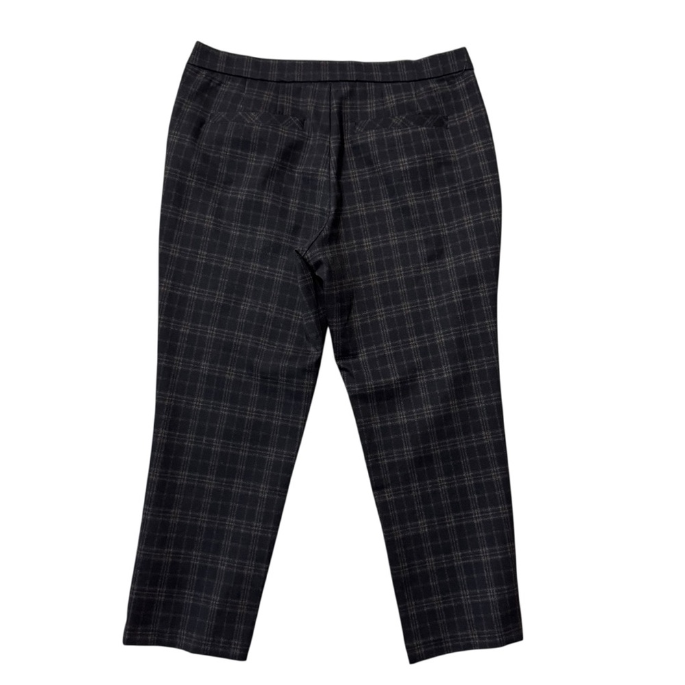 Wit & Wisdom Plaid Straight Leg Pants Size 16 - Picture 6 of 11